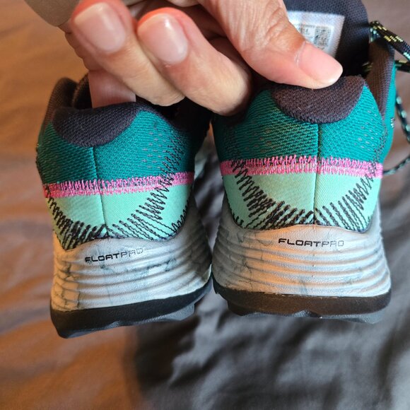 Merrell Womens J066814 Moab Teal Green Float Pro Vibram Flight Hiking Running 5. - Picture 14 of 14